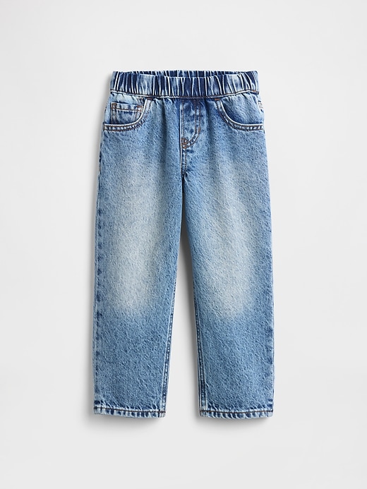 Image number 2 showing, Baby & Toddler Pull-On Baggy Jeans