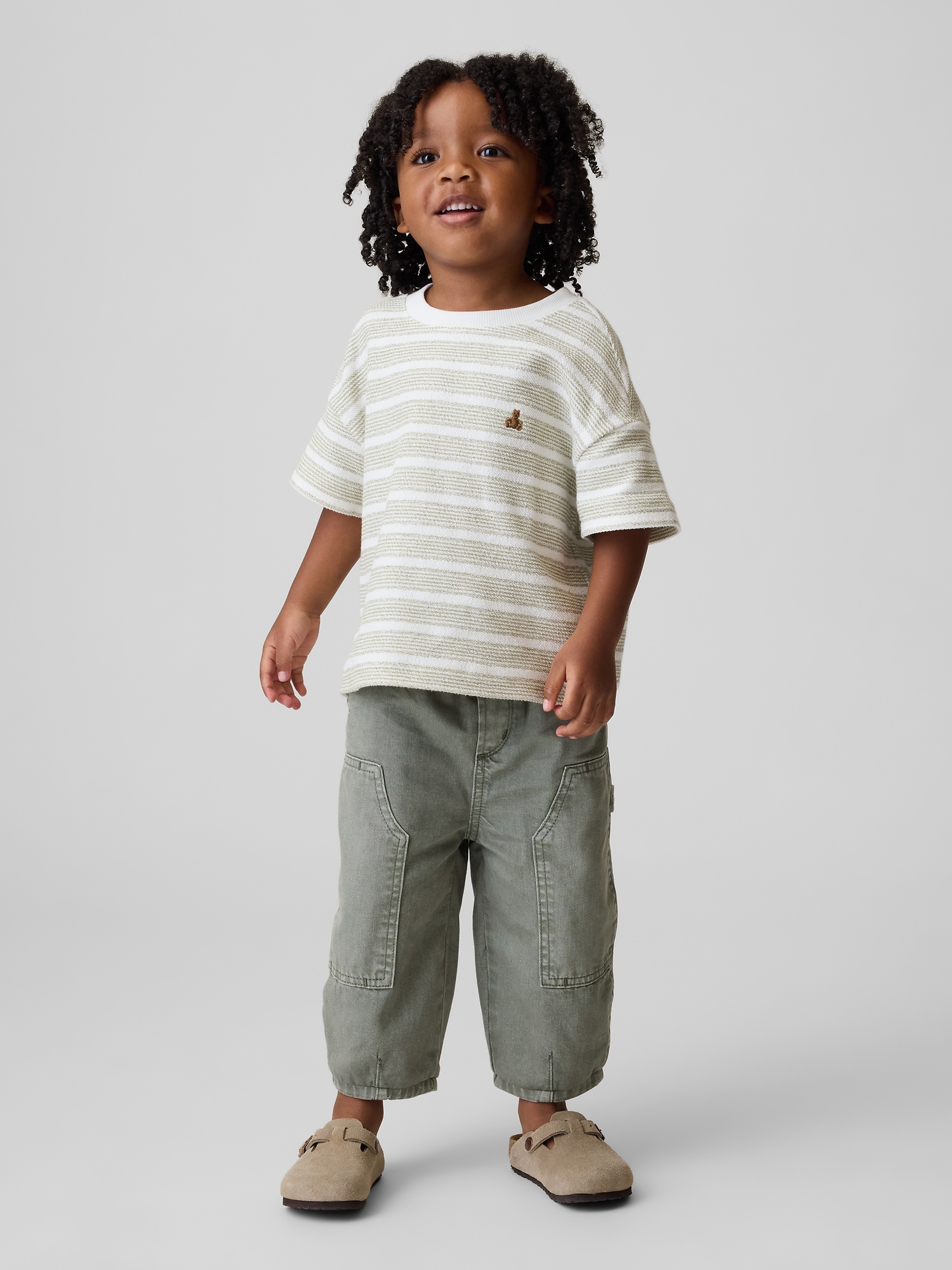 Baby & Toddler Pull-On Barrel Carpenter Jeans