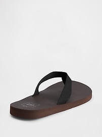 Image number 3 showing, Canvas Flip Flops