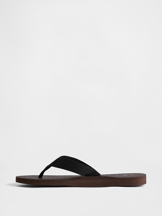 Image number 4 showing, Canvas Flip Flops