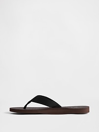 Image number 4 showing, Canvas Flip Flops