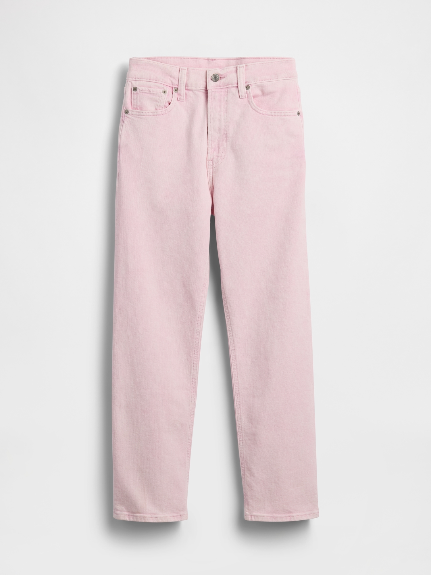 High Rise '90s Slim Straight Crop Jeans