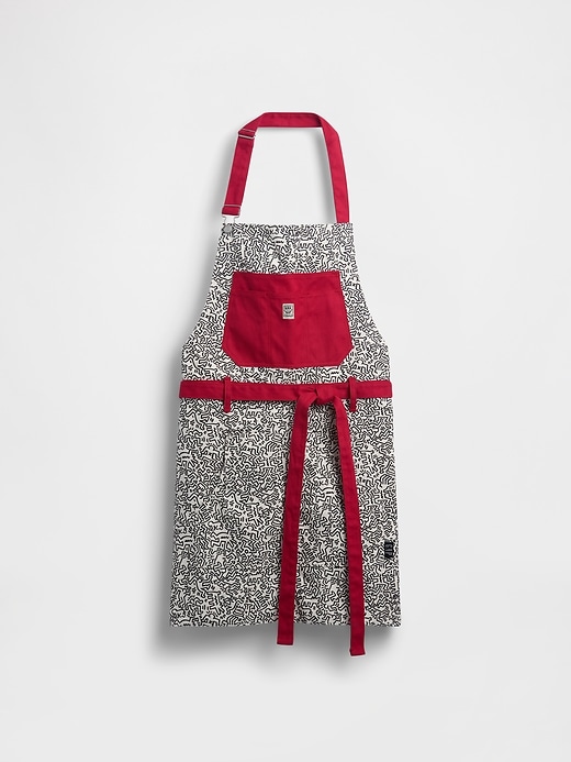 Image number 4 showing, Keith Haring Canvas Apron