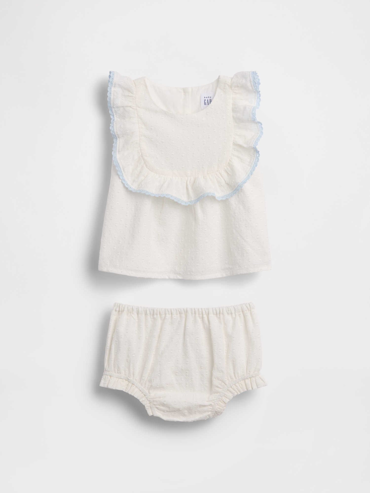 Детский комплект Gap Eyelet Ruffle с рюшами