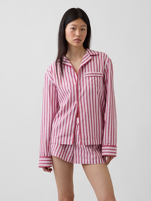 Image number 1 showing, Poplin PJ Shirt