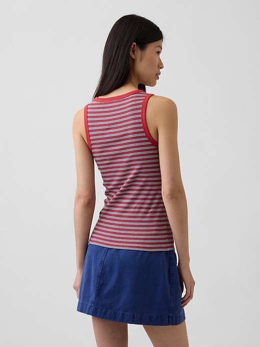 Image number 3 showing, Rib Scoop Tank Top