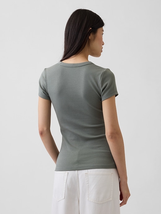 Image number 3 showing, Modern V-Neck T-Shirt