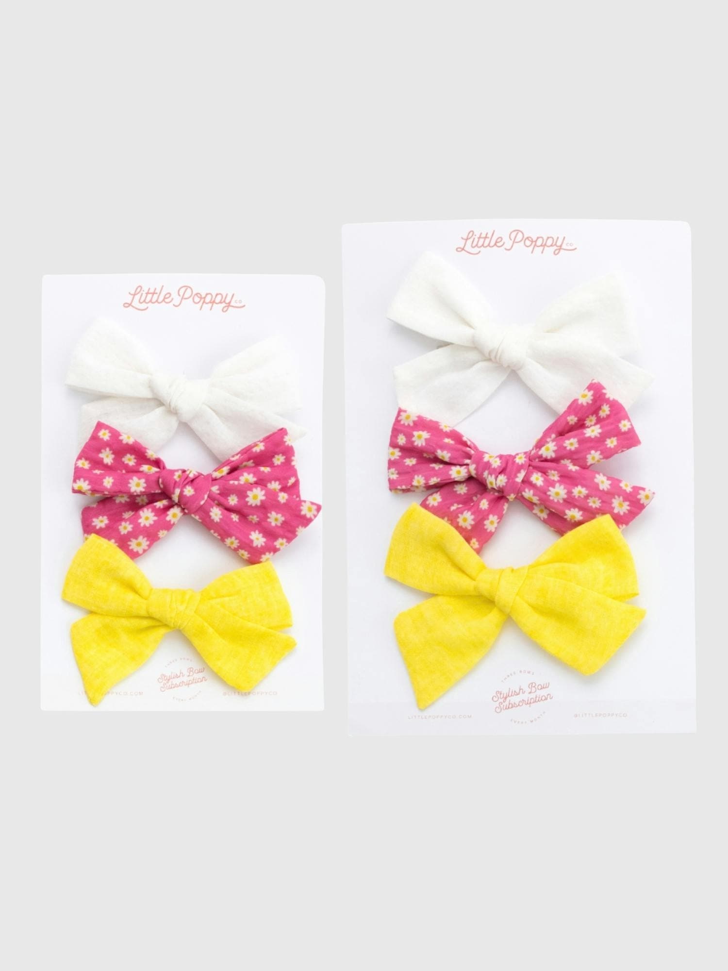 The Rebecca Bow Clip Set
