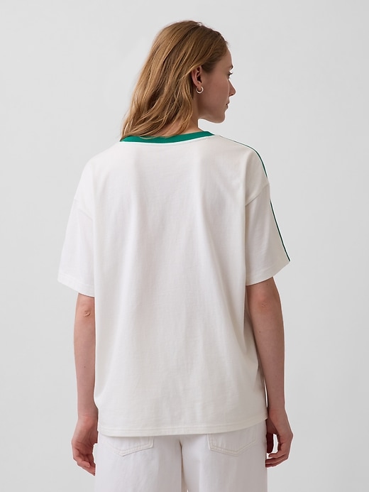 Image number 3 showing, Oversized Varsity Logo T-Shirt