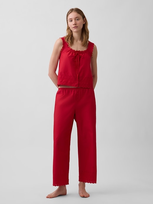 Image number 1 showing, Embroidered PJ Pants