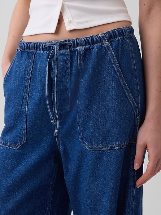 Image number 6 showing, High Rise UltraSoft Easy Barrel Jeans