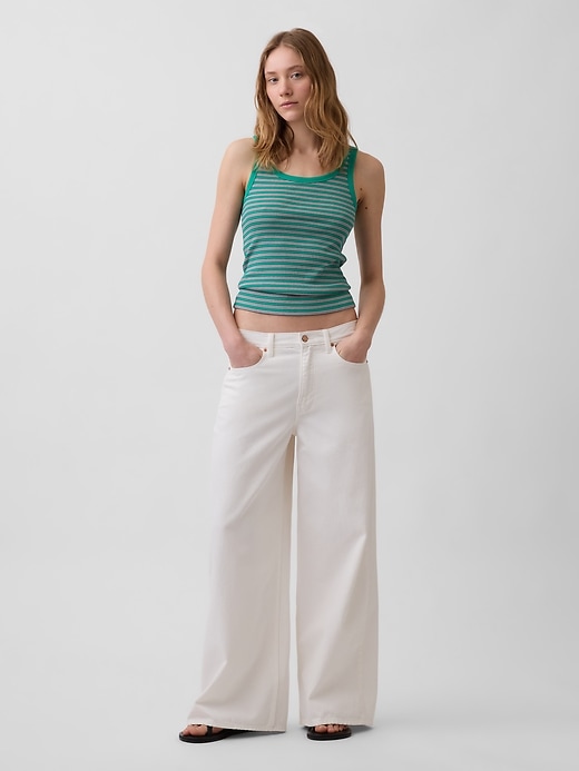 Image number 2 showing, Rib Scoop Tank Top