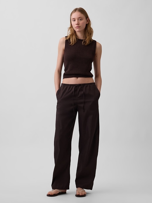 Image number 1 showing, Twill Easy Barrel Pants