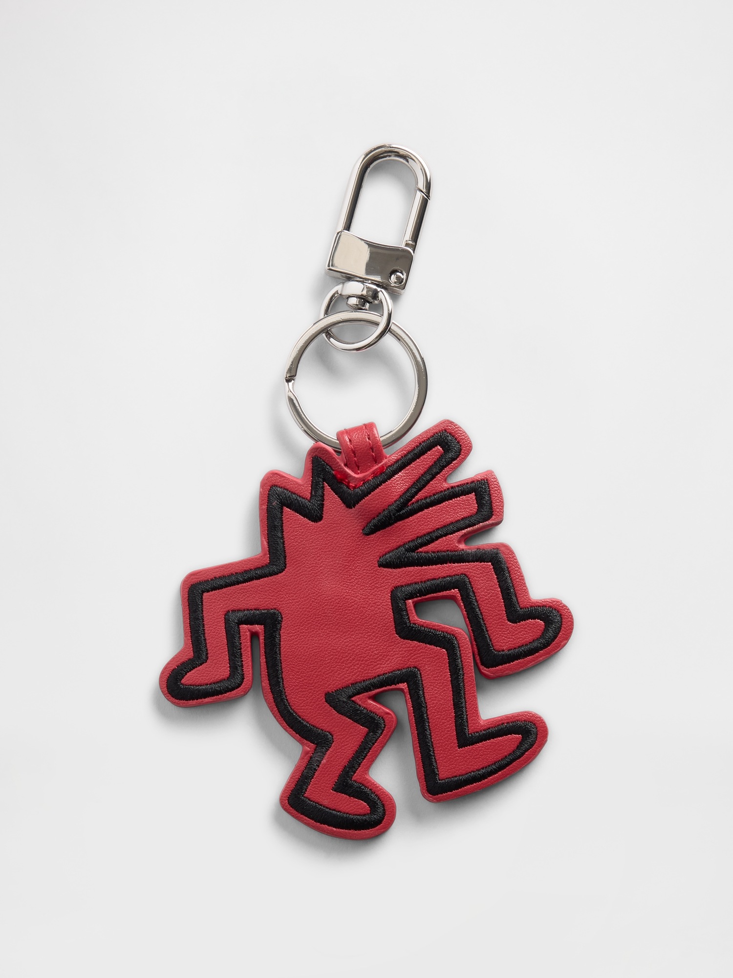 Женский брелок для сумки Gap Keith Haring, цвет: Красный