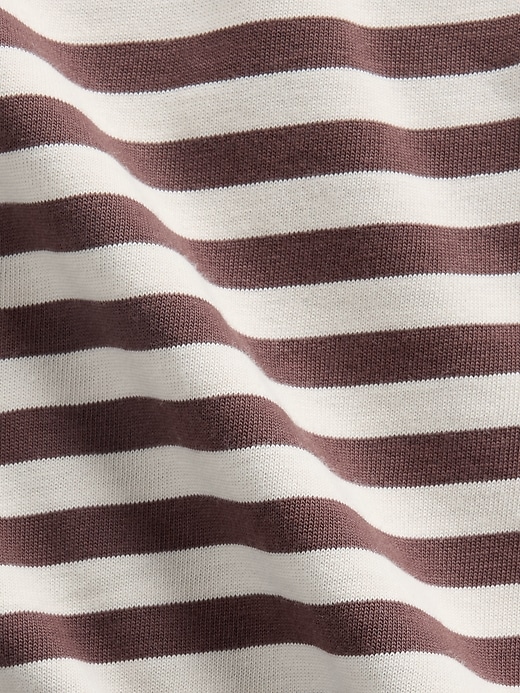 Image number 4 showing, Knit Oversized Crop T-Shirt