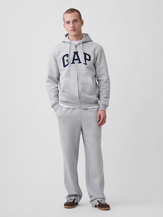 Image number 2 showing, Adult VintageSoft Arch Logo Zip Hoodie