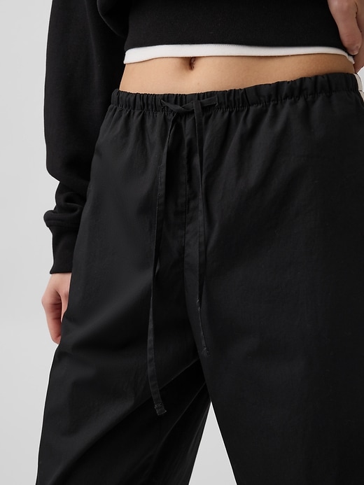 Image number 6 showing, Organic Cotton Poplin Relaxed Easy Stripe Pants