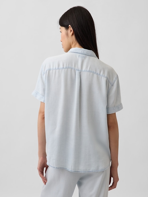 Image number 3 showing, Poplin PJ Shirt