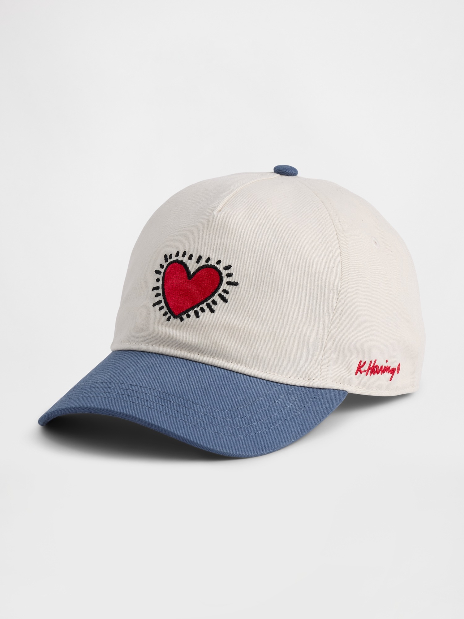 Мужская бейсболка Gap Keith Haring Heart — фото 2