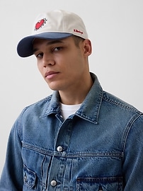 Image number 1 showing, Keith Haring Heart Baseball Hat