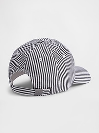 Image number 3 showing, Jean-Michel Basquiat Stripe Baseball Hat
