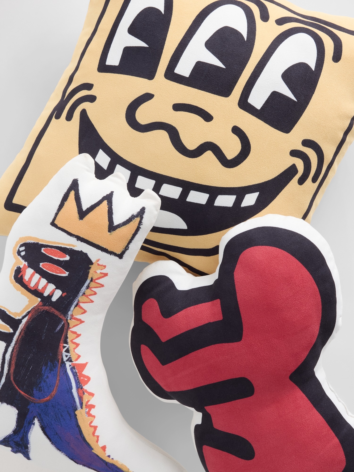 Подушка Gap Keith Haring, цвет: Красный — фото 3