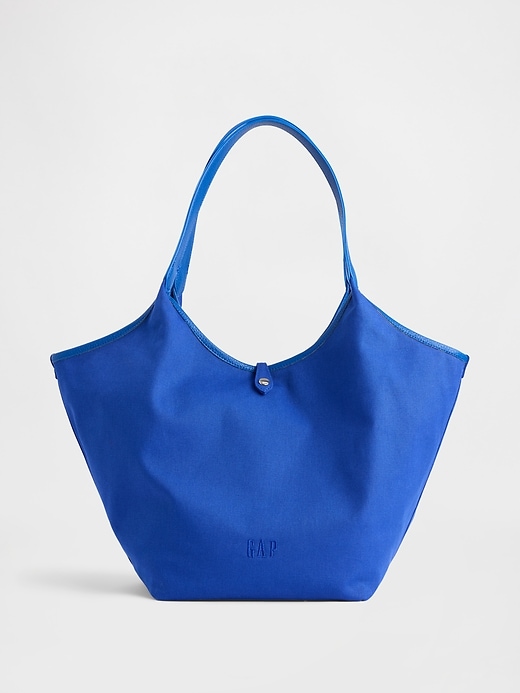 Image number 1 showing, Canvas Slouchy Tote Bag