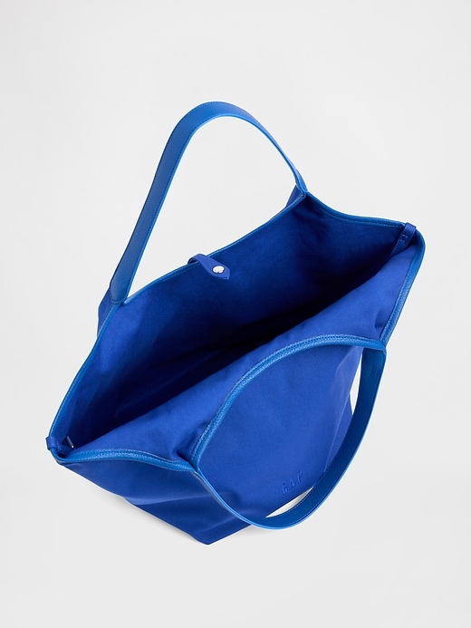 Image number 4 showing, Canvas Slouchy Tote Bag