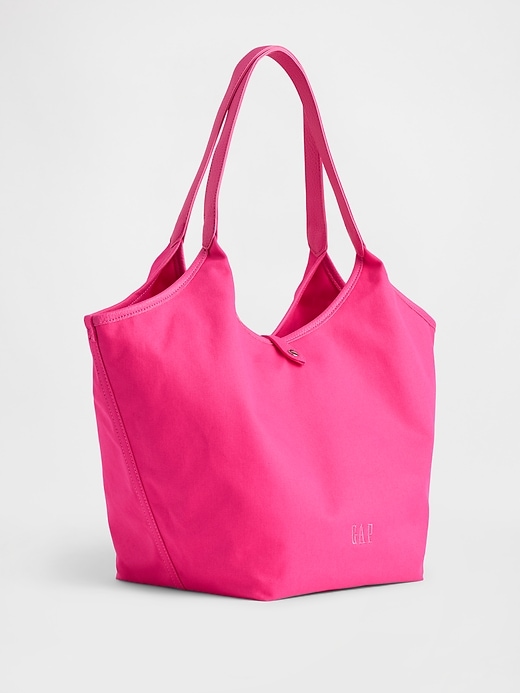 Image number 3 showing, Canvas Slouchy Tote Bag