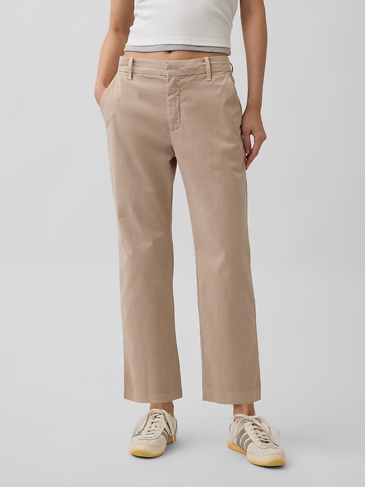 Image number 2 showing, Mid Rise Downtown Khakis