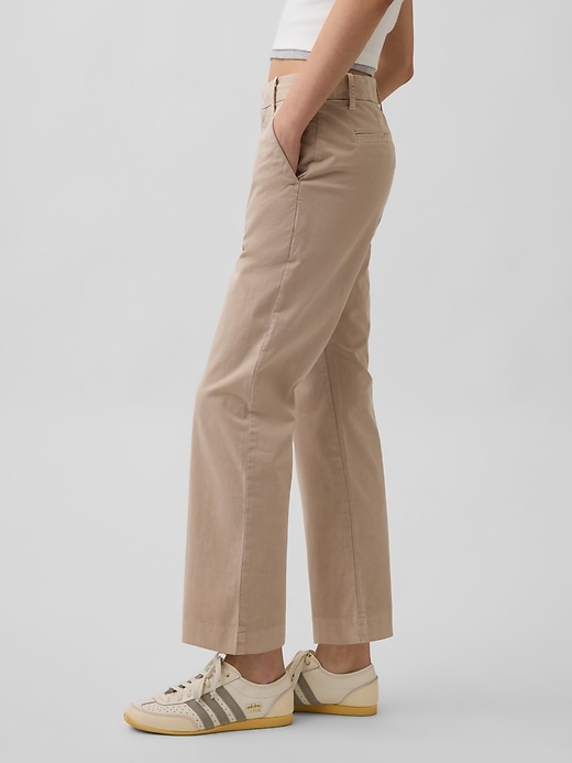 Image number 3 showing, Mid Rise Downtown Khakis