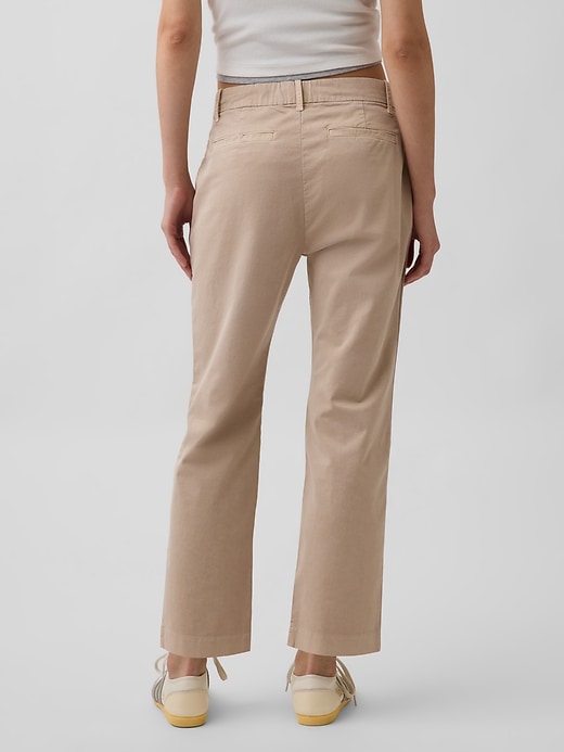 Image number 4 showing, Mid Rise Downtown Khakis