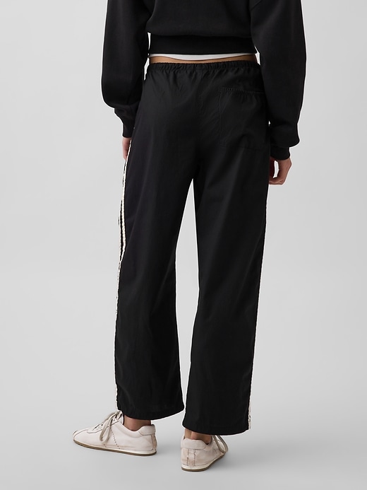 Image number 4 showing, Organic Cotton Poplin Relaxed Easy Stripe Pants