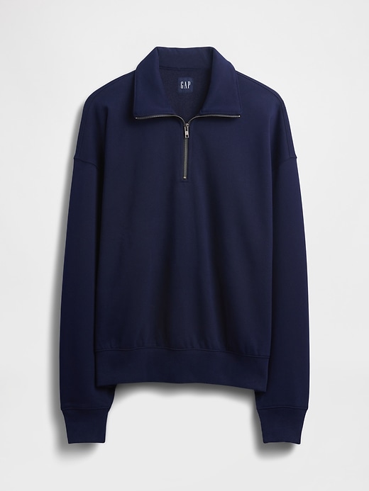 Image number 7 showing, Adult Heavyweight Oversized Quarter-Zip Pullover