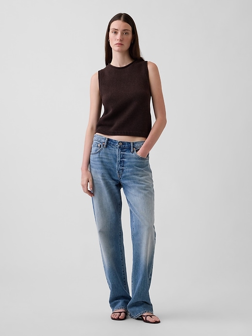 Image number 2 showing, 100% Cotton Sweater Vest