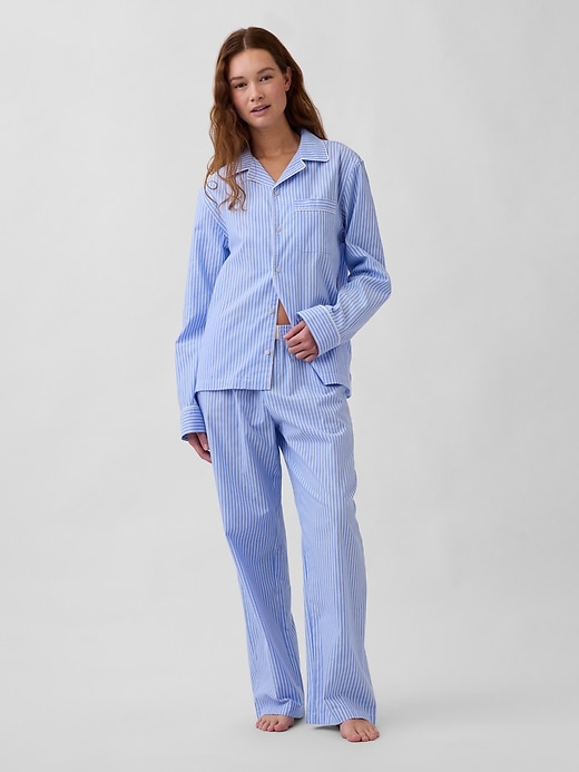 Image number 5 showing, Poplin PJ Shirt