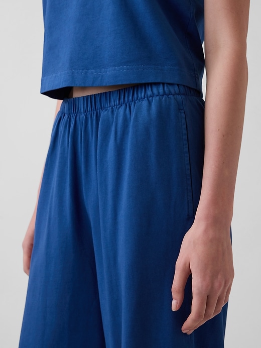 Image number 5 showing, Knit Wide-Leg Pants