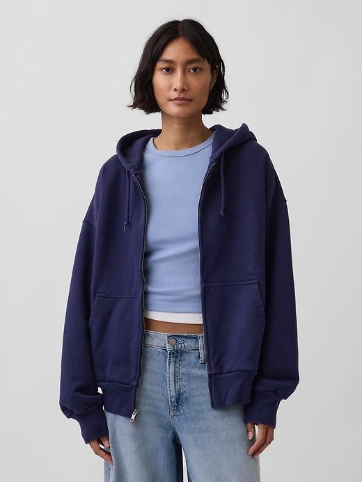 Image number 5 showing, Adult Extra Heavyweight French Terry Zip Hoodie