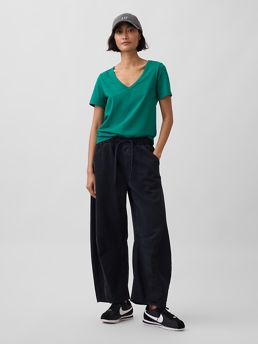 Image number 2 showing, Organic Cotton VintageSoft V-Neck T-Shirt