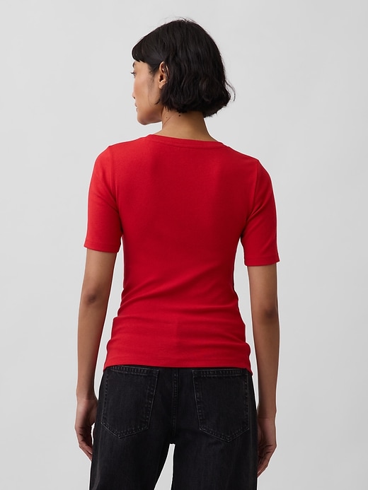 Image number 3 showing, Modern Crewneck T-Shirt