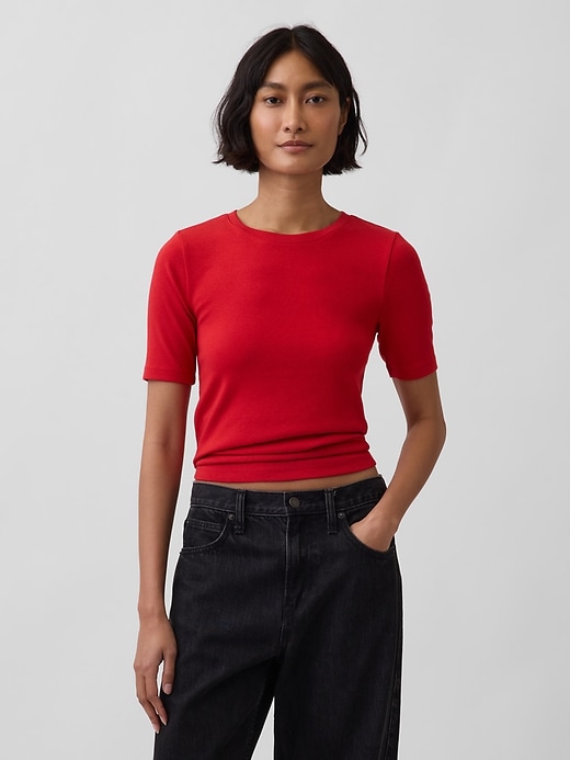 Image number 1 showing, Modern Crewneck T-Shirt