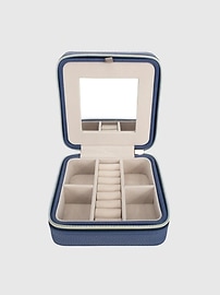 Image number 2 showing, Brouk and Co Leah Travel Jewelry Case
