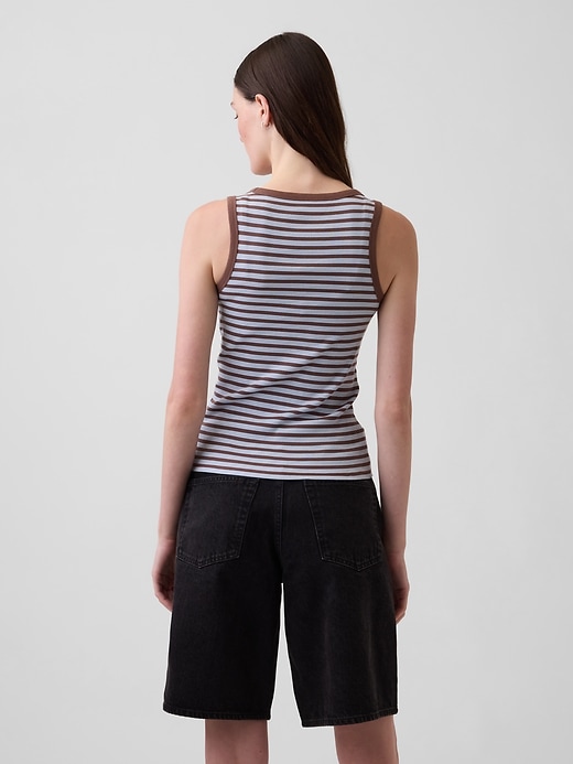 Image number 3 showing, Rib Scoop Tank Top