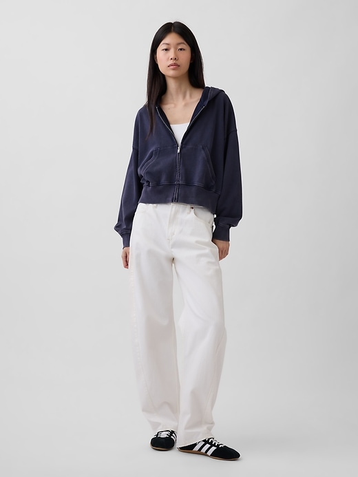 Image number 2 showing, VintageSoft Terry Zip Hoodie