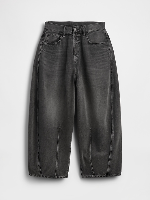 Image number 6 showing, Extra Baggy Barrel Jeans
