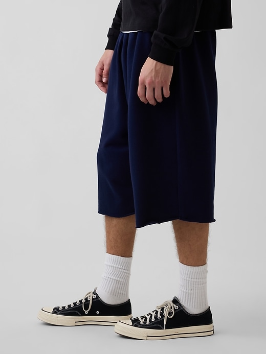 Image number 3 showing, Adult Heavyweight Baggy Sweat Shorts