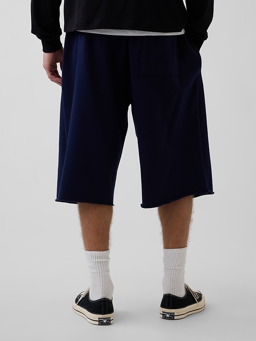 Image number 4 showing, Adult Heavyweight Baggy Sweat Shorts
