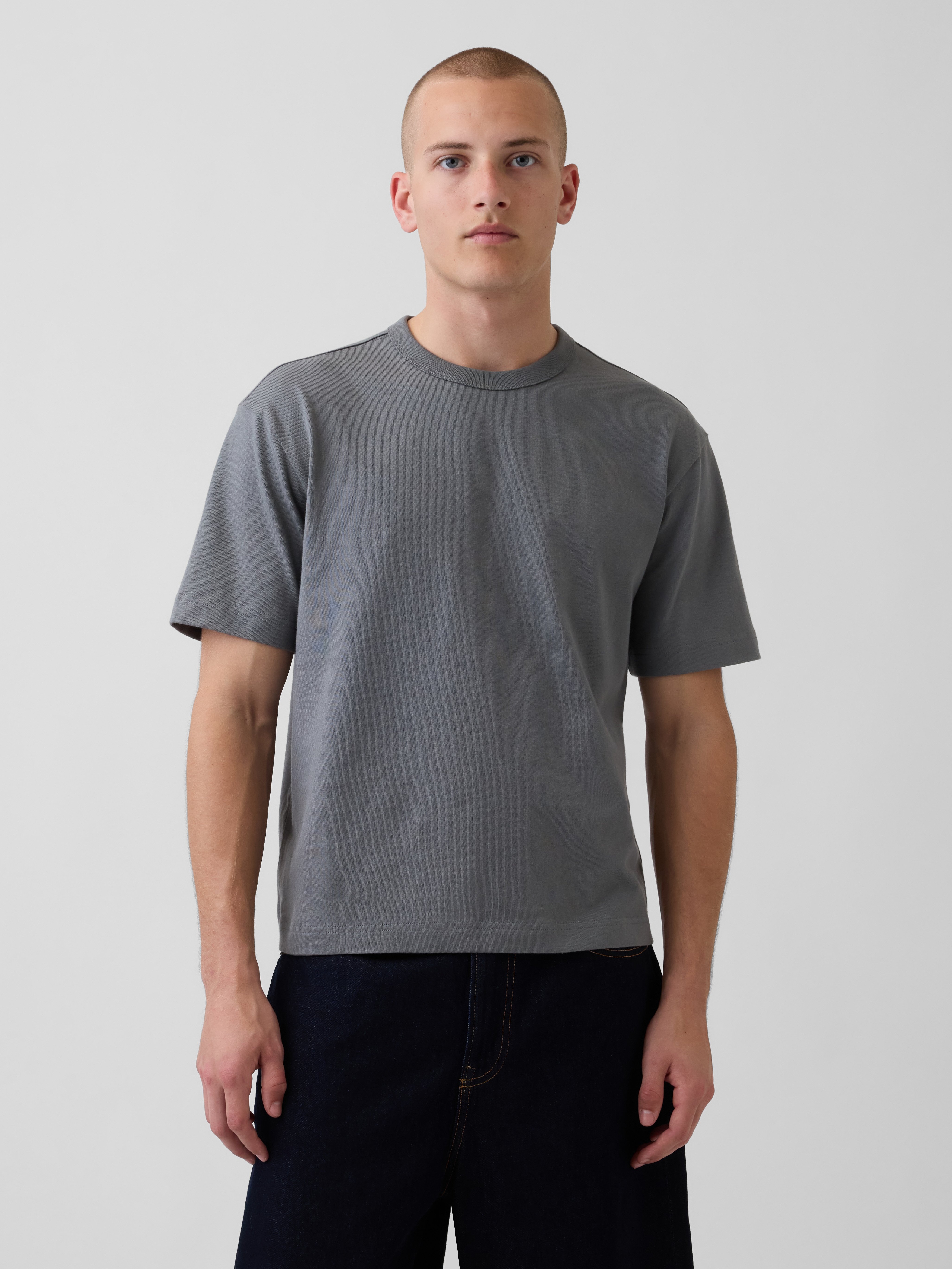 Adult Heavyweight Crop T-Shirt