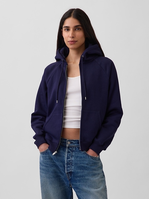 Image number 1 showing, VintageSoft Zip Hoodie