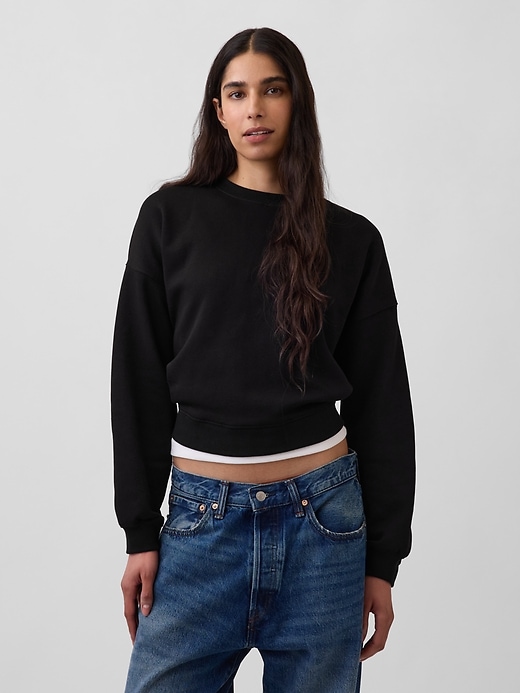 Image number 1 showing, VintageSoft Wedge Crewneck Sweatshirt